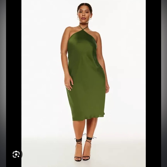 Aritzia nightwood dress grotto green - Picture 2 of 7